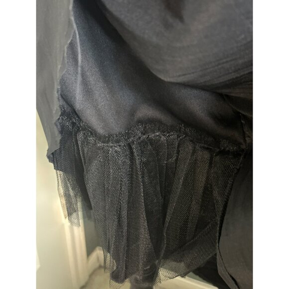 VTG B. Smart Evening Gown High-Low Hem Selena Vibes Y2K Halter Neck Intricate - Picture 11 of 14